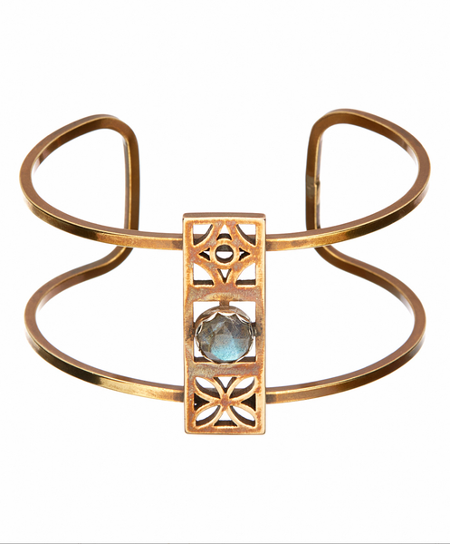 Labradorite Cinder Cuff