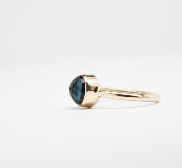 London Blue Topaz Ring Size 7