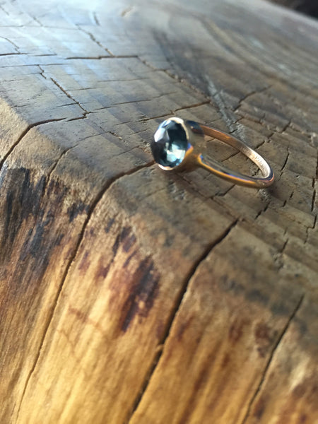 London Blue Topaz Ring Size 7