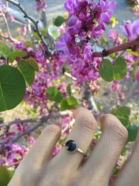 London Blue Topaz Ring Size 7