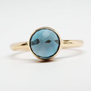 London Blue Topaz Ring Size 7