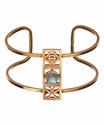 Labradorite Cinder Cuff